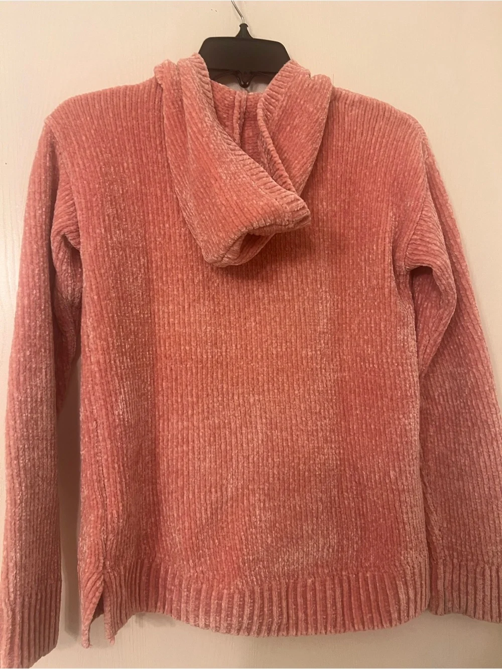 Girl’s Hoodie Sweater - Dusty Rose
